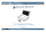 Element Electronics ELE E850PD User's Manual