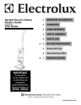 Electrolux Z425 Series User's Manual