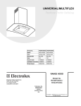 Electrolux RH42PC60G User's Manual