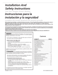 Electrolux Full Size Tumble Action Washer User's Manual