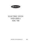 Electrolux FDU 700 User's Manual