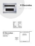 Electrolux FAN E30SO75FP User's Manual