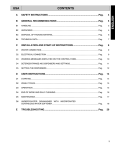 Electrolux WT30H208DU User's Manual