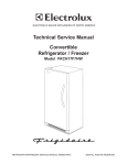 Electrolux Refrigerator FKCH17F7HW User's Manual