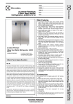 Electrolux (ESP142FDR) User's Manual