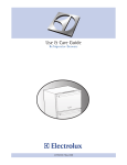 Electrolux EI24RD65HS User's Manual