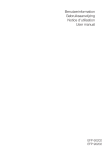 Electrolux EFP 60202 User's Manual