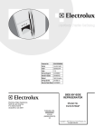 Electrolux E23CS78GP User's Manual
