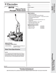 Electrolux Dito PP70001 User's Manual