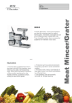 Electrolux Dito MMG12 User's Manual