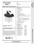 Electrolux Dito MIG4U User's Manual