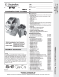 Electrolux Dito 603344-S User's Manual