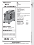 Electrolux Dito 603302 User's Manual