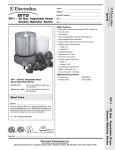 Electrolux Dito 602023 User's Manual