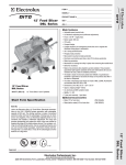 Electrolux Dito 601577 User's Manual