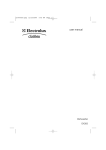 Electrolux DISHLEX DX303 User's Manual