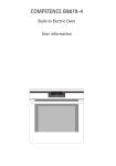 Electrolux B9879-4 User's Manual