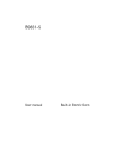 Electrolux B9831-5 User's Manual