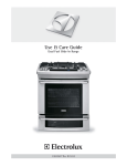 Electrolux EW30DS75KS Owner's Guide