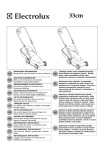 Electrolux 1033 E User's Manual