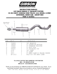 Electrolux - Gibson 315541 User's Manual