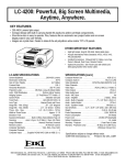 Eiki LC-4200 User's Manual