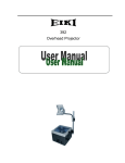 Eiki 392 User's Manual