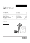 EdgeStar Model CW 2200 User's Manual