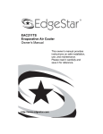 EdgeStar EAC211TS User's Manual
