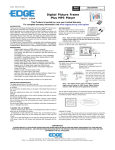 EDGE Tech Digital Picture Frame User's Manual