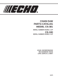 Echo CS-100 User's Manual