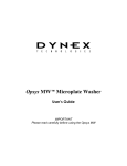 Dynex OPSYS MW 91000051 User's Manual