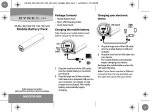 Dynex Lithium-Ion Battery for Most Micro USB-Enabled Devices - Amethyst Quick Setup Guide