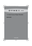 Dynex 12-sheet User's Manual