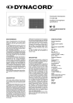 Dynacord M 12 User's Manual