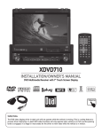 Dual XDVD710 User's Manual