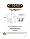 Drolet 45521A User's Manual