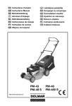 Dolmar PM-43 User's Manual