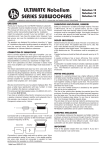 DLS Svenska AB ULTIMATE NOBELIUM NOBELIUM 10 User's Manual