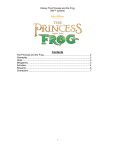 Disney Interactive Studios The Princess and the Frog for Wii User's Manual