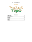 Disney Interactive Studios The Princess and the Frog for Nintendo DS User's Manual