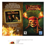 Disney Interactive Studios Pirates of the Caribbean: Dead Man's Chest User's Manual