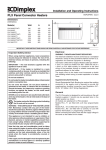 Dimplex PLX 500 User's Manual