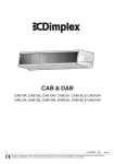 Dimplex CAB10A User's Manual