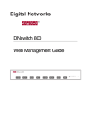 Digital Networks North America DNswitch 800 User's Manual