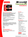 Diamond Multimedia XtremeTV PVR560RCPCI User's Manual