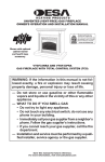 Desa VTGF33PRA User's Manual