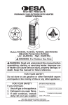 Desa PV35VPA User's Manual