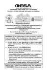 Desa HRB3624 User's Manual