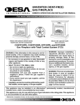 Desa EFP33NR User's Manual